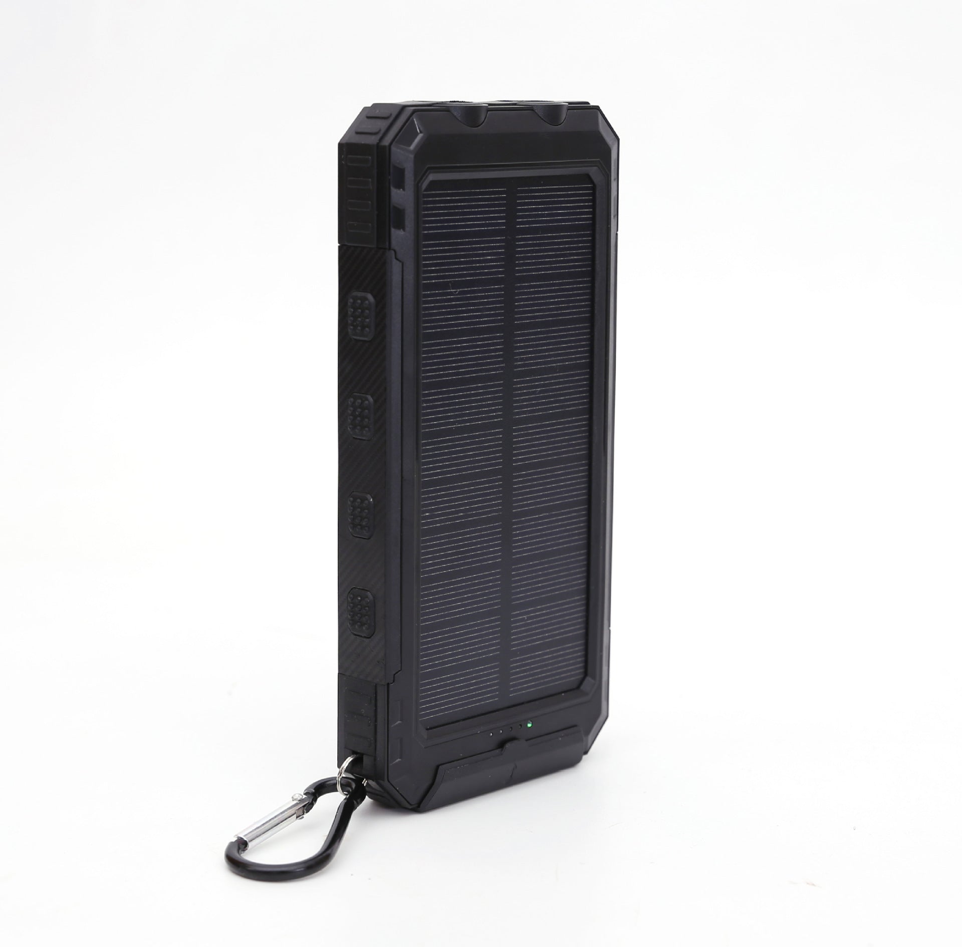 Solar Power Bank 10000mAh — Rugged, Waterproof, Compass & SOS Flashlight for Outdoor Adventures