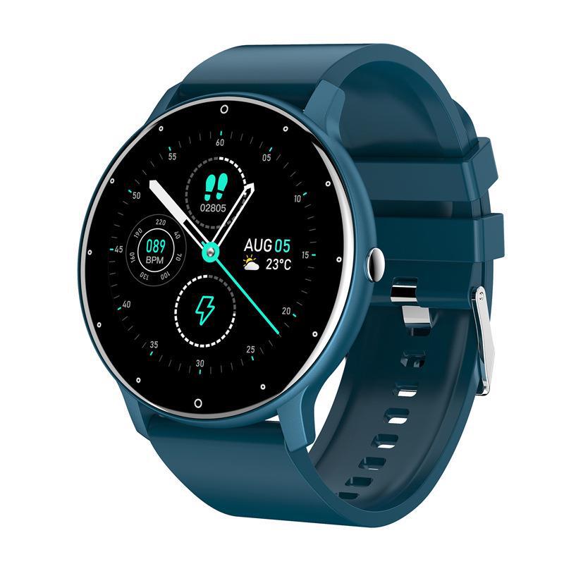 ZL02D Smart Fitness Watch — Heart Rate, Blood Pressure, Sleep Tracking & IP67 Waterproof