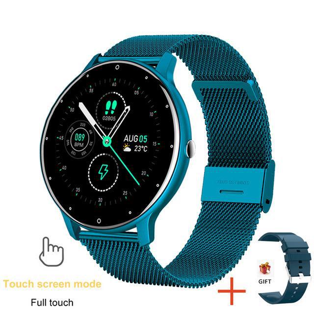 ZL02D Smart Fitness Watch — Heart Rate, Blood Pressure, Sleep Tracking & IP67 Waterproof