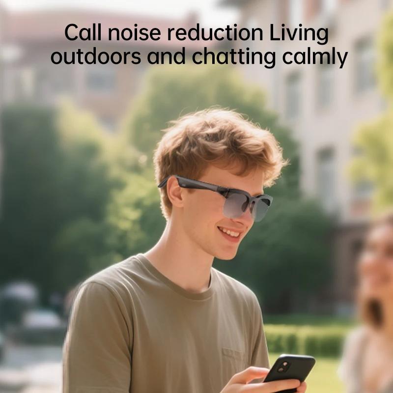 AI Bluetooth 6.0 Smart Glasses — Music, Calls & AI Translation, 30-Hour Battery