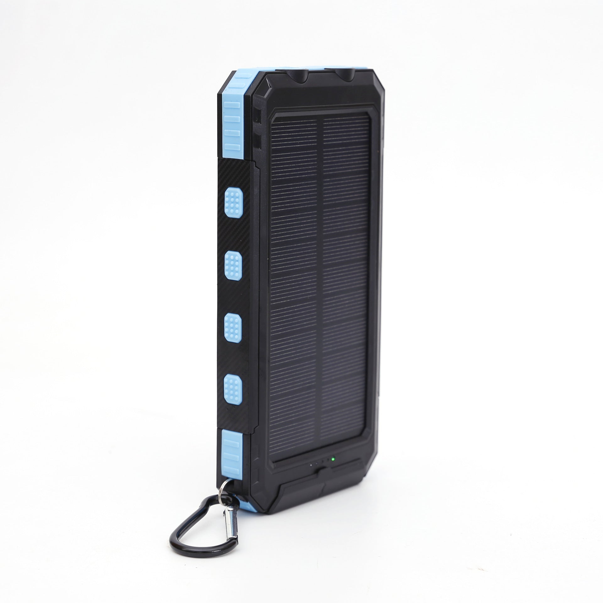 Solar Power Bank 10000mAh — Rugged, Waterproof, Compass & SOS Flashlight for Outdoor Adventures