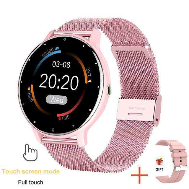 ZL02D Smart Fitness Watch — Heart Rate, Blood Pressure, Sleep Tracking & IP67 Waterproof