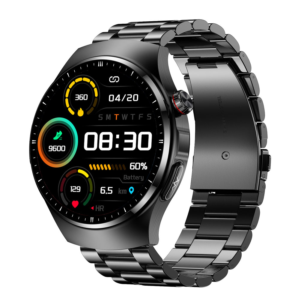 TK25 Advanced Health Smart Watch — ECG, Blood Glucose, Heart Rate & Bluetooth Calls