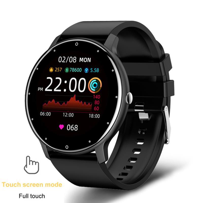 ZL02D Smart Fitness Watch — Heart Rate, Blood Pressure, Sleep Tracking & IP67 Waterproof