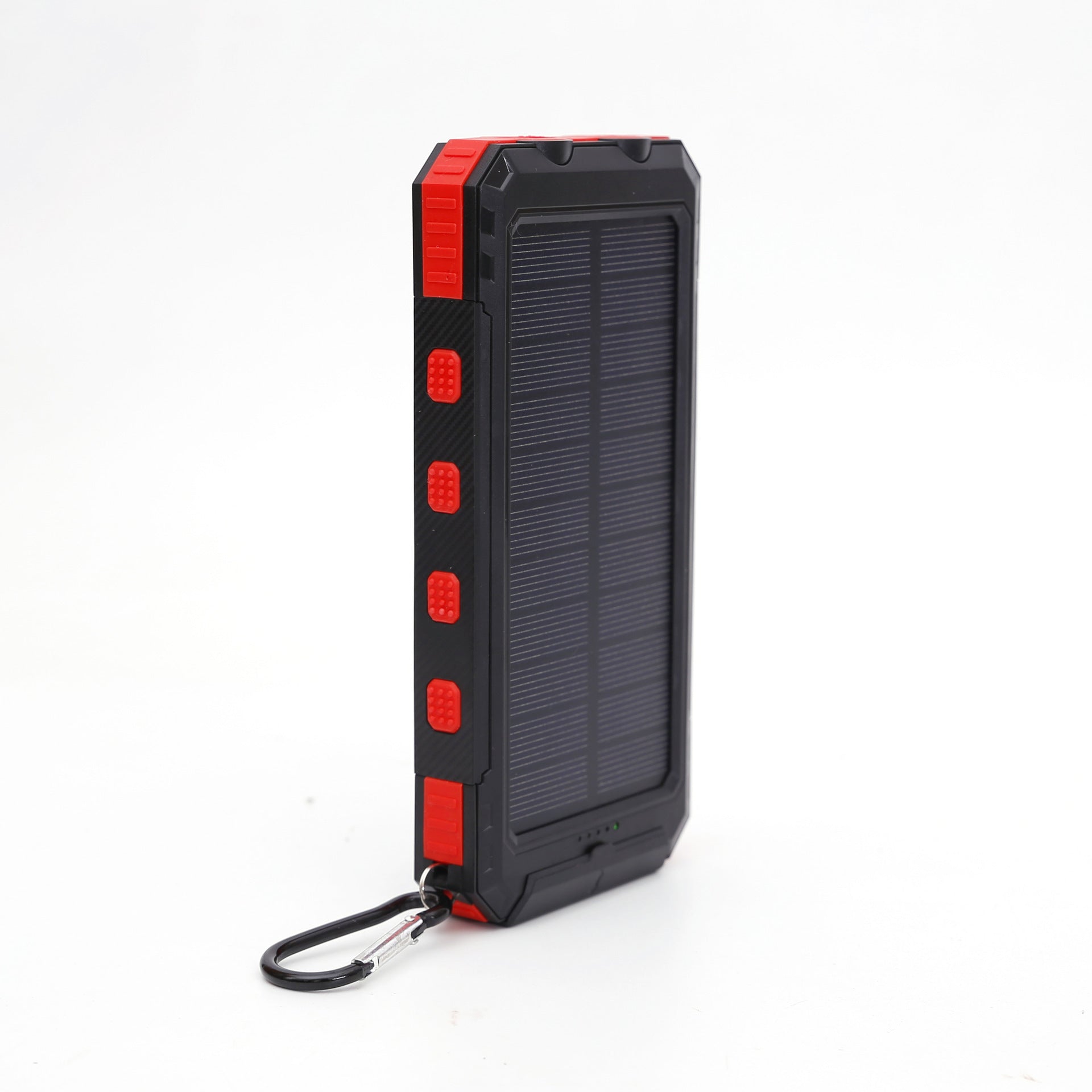 Solar Power Bank 10000mAh — Rugged, Waterproof, Compass & SOS Flashlight for Outdoor Adventures