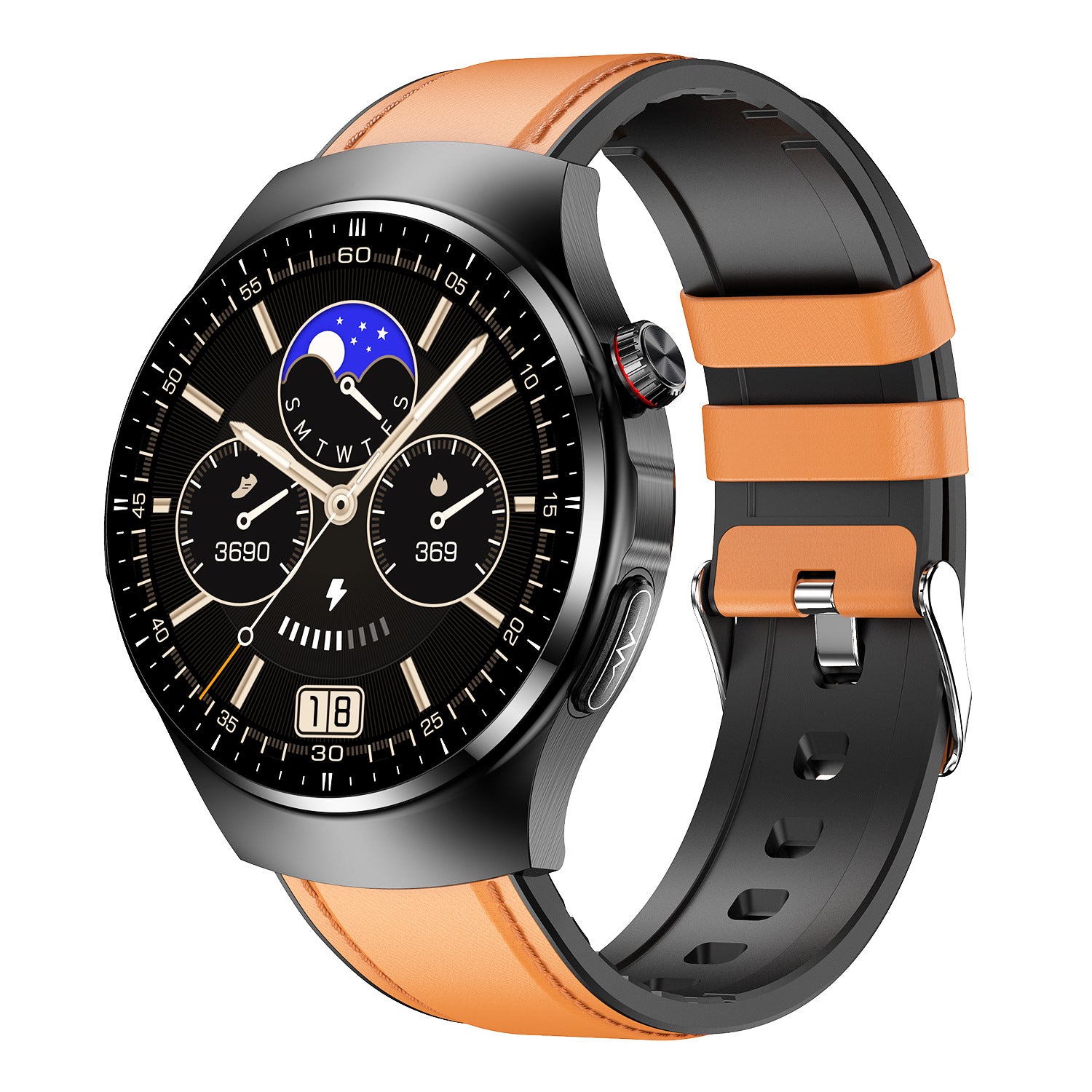 TK25 Advanced Health Smart Watch — ECG, Blood Glucose, Heart Rate & Bluetooth Calls
