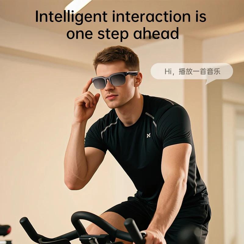 AI Bluetooth 6.0 Smart Glasses — Music, Calls & AI Translation, 30-Hour Battery