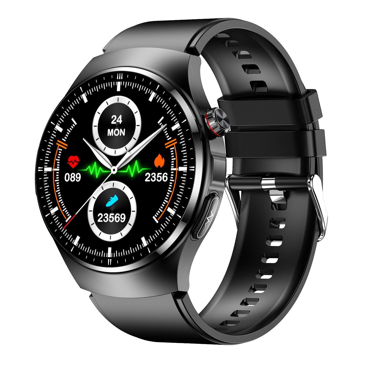 TK25 Advanced Health Smart Watch — ECG, Blood Glucose, Heart Rate & Bluetooth Calls