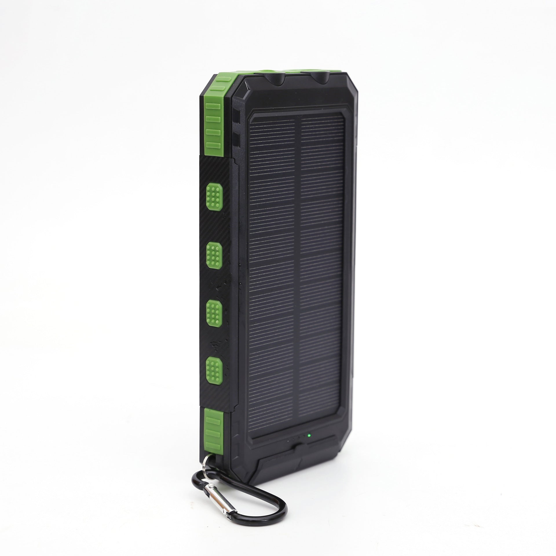 Solar Power Bank 10000mAh — Rugged, Waterproof, Compass & SOS Flashlight for Outdoor Adventures