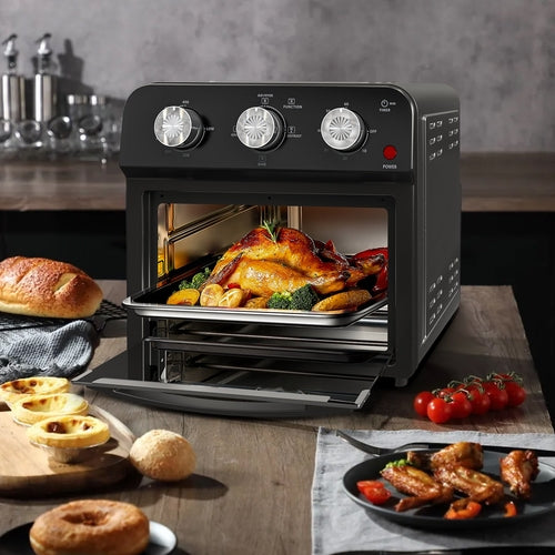 12.5 Qt Air Fryer With Advanced Multi-Function Cooking Grill, Air Fry,
