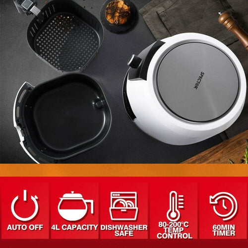 Spector 7L Air Fryer LCD Healthy Cooker Low Fat OilFree Kitchen Oven